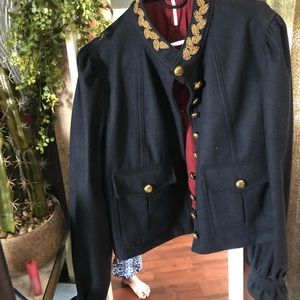 Free people military style jacket